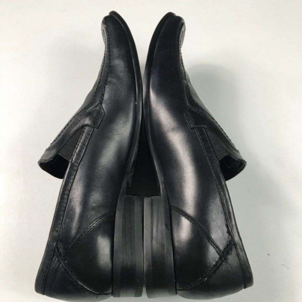 Guess by Marciano Men’s Black Leather Loafers Size 10 - Picture 4 of 8